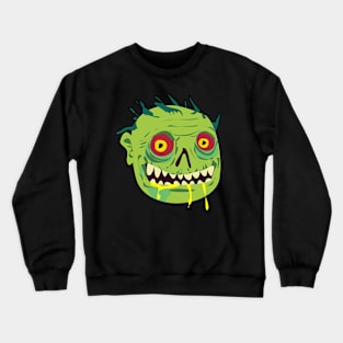 🧟 Undead Zombie – Scary Man-Eating Creature of the Night Crewneck Sweatshirt